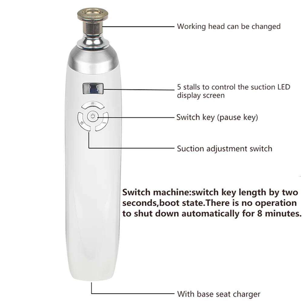 Home Facial Care Beauty Device Skin Dia Dermabrasion Removal Scar Acne Pore Peeling Hine Massager Microdermabrasion