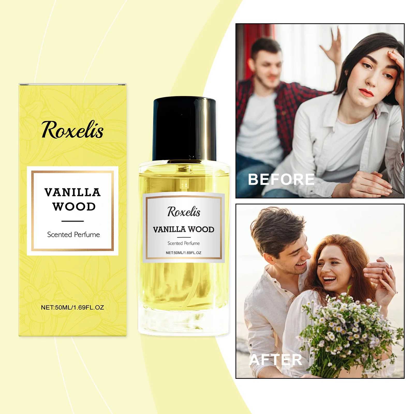 50ml Vanilla Wood Perfume Vanilla Wood Long Lasting Fragrance Perfume High-quality Perfume For Daily Carry Elegant And Exclusive W250712