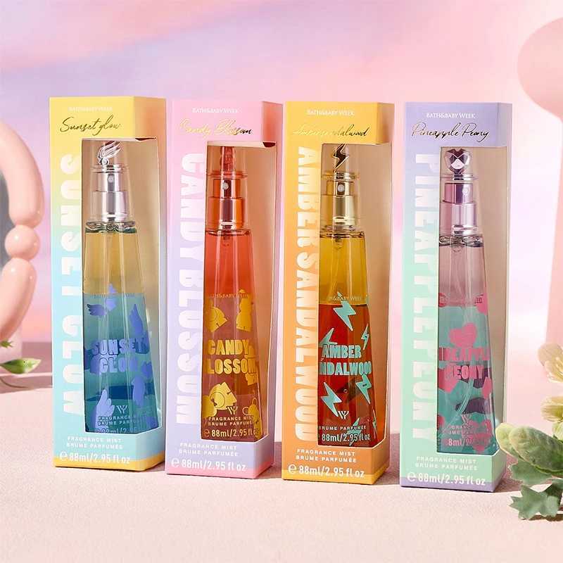 Pheromone Women Long Lasting Fragrance Body Spray Perfume Candy Sweet Floral Fruity Amber Sandalwood Pineapple Peony 88ml Parfum W250712