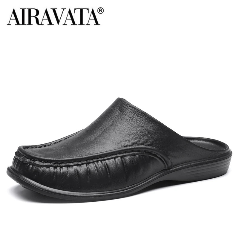Men EVA Slippers Slip on Flats Shoes Fashion Beach Sandals Home Shoes Size 40-47 250707