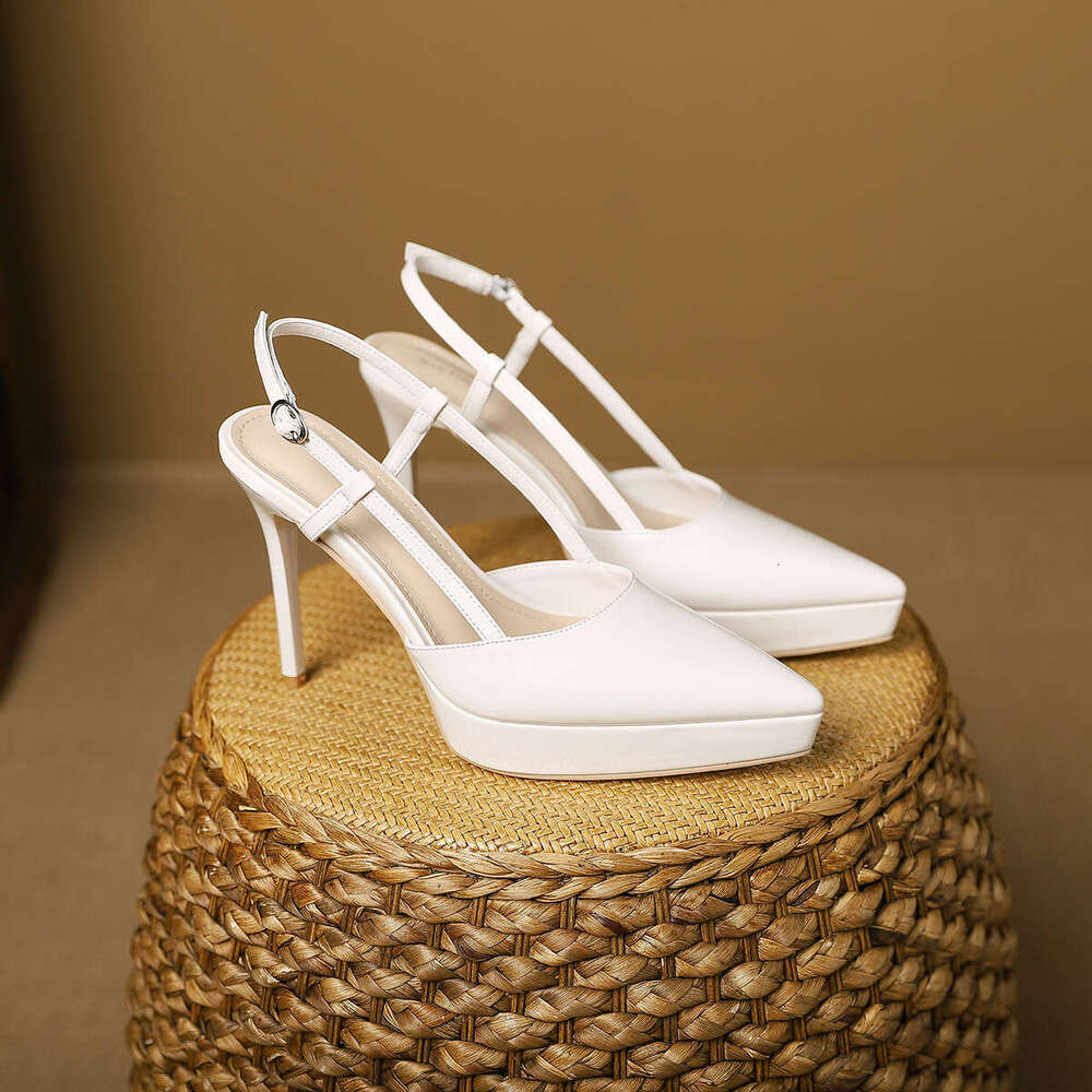 999-1 Pointed Toe Stiletto Heel Women's Shoes New Sexy Waterproof Platform Fashion High Heels