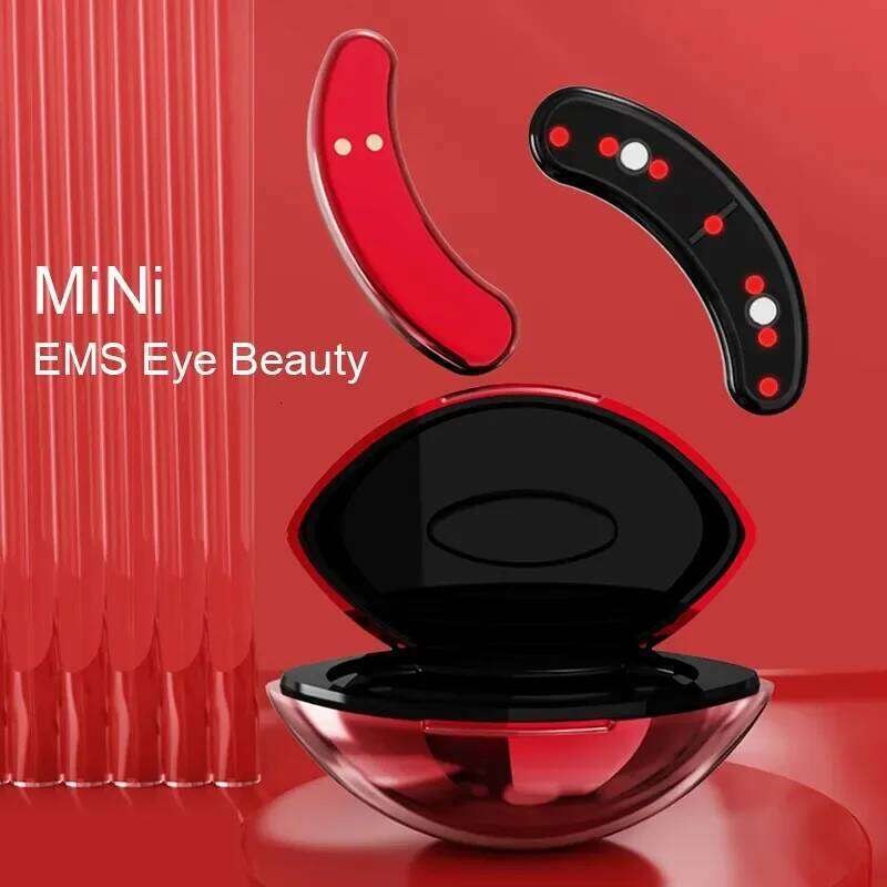 Mini 3D Eye Area Care Exercises Device EMS LED EYE Patch Eye Skin Renew Anti Aging Device