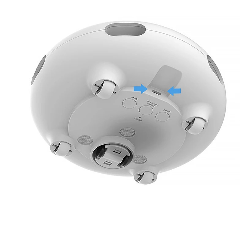 Pet Electronic UFO Smart Funny Cat Turntable Toy Intelligent Funny Cat Stick Game Rotating Turntable Cat Toy Automatic Cleaning 250708