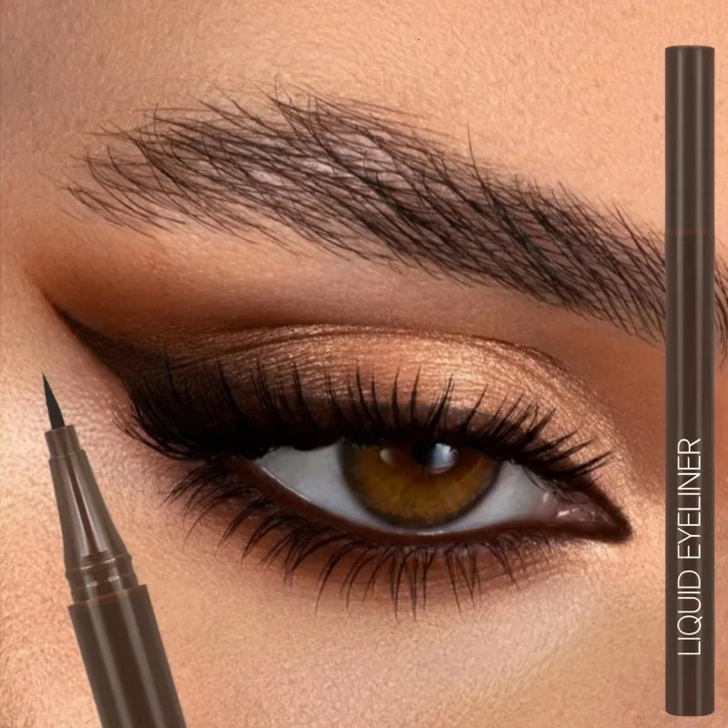 PECOLOVERS Precision Tip Liquid Eyeliner - Smudge-Proof Long-Lasting Waterproof Formula for Professional Eye Makeup 250704