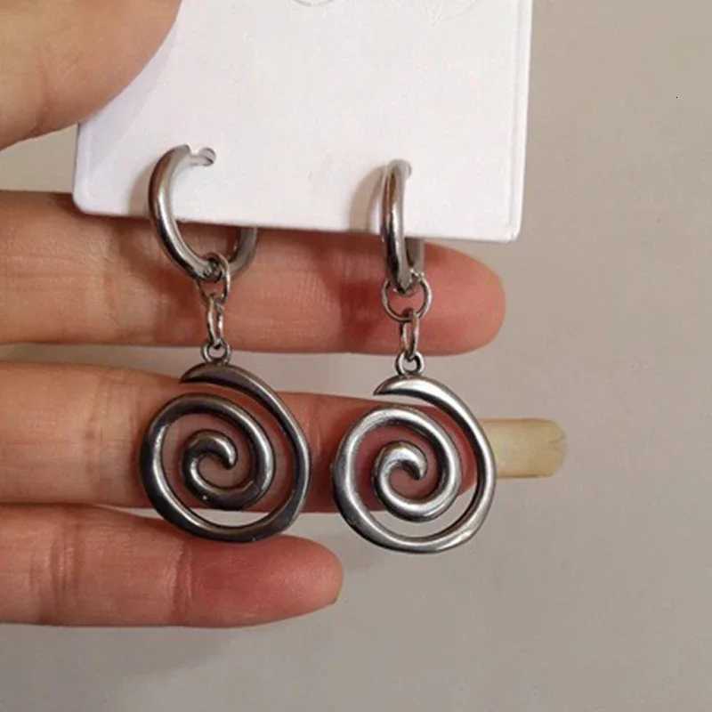 Hip Hop Burning Sun Pendant ather Rope Necklace Vintage Whirlpool Geetric Necklaces For Men Boys W250712
