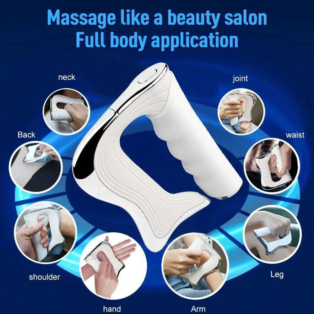 2025 Portable Handheld Fascia Vibrator Rechargeable Muscle Myofascial Massager
