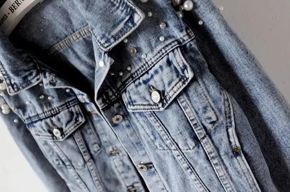 Bachelorette Wifey Jean Jackets Hen Party Gift Custom Bride Denim Jacket Pearl Mrs Outerwear Personalised Coats Wedding Day 250709