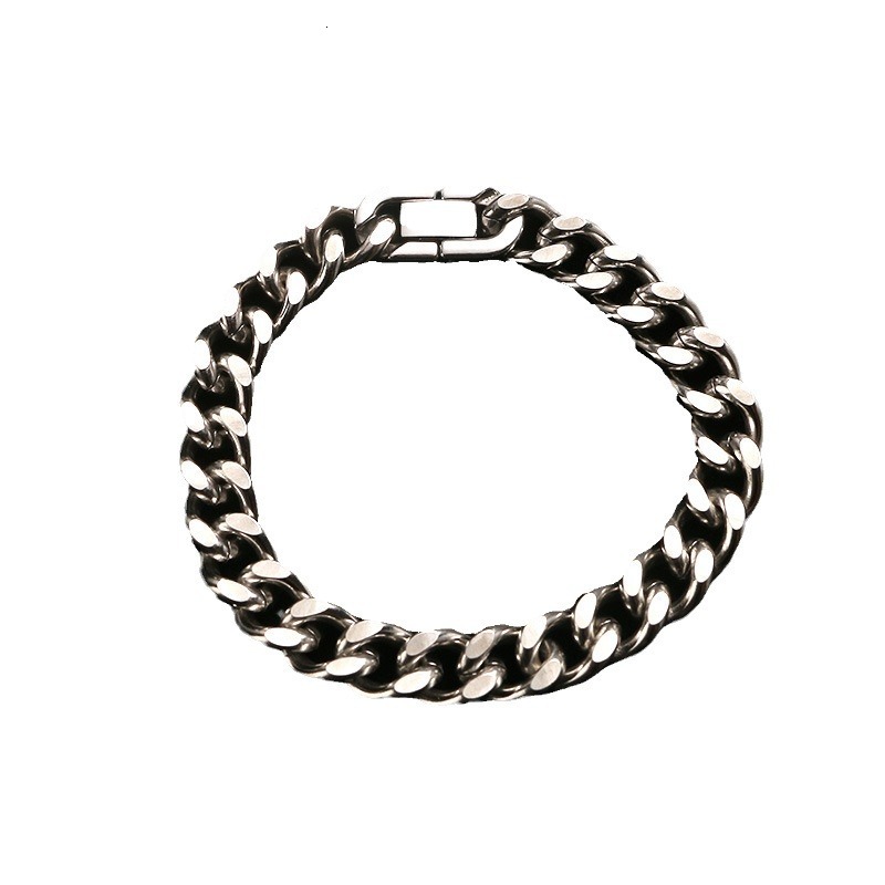 Luxury Jewelry Designer Jewelry Fashion Chain Non-fading Jewelry Clasp Stainless Steel Necklace Unisex Cross-border Personality Street Style Necklace