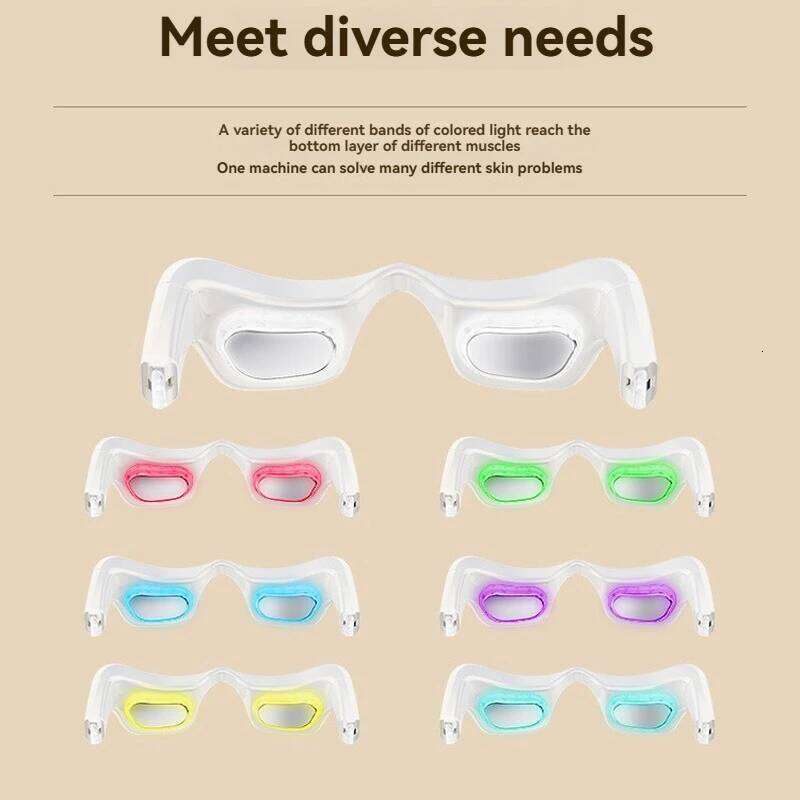 Hot And Cold Seven Color Electric Eye Beauty Device, Dark Circles Anti Wrinkle Essence Introducer, Anti-Aging, Eye Fatigue R