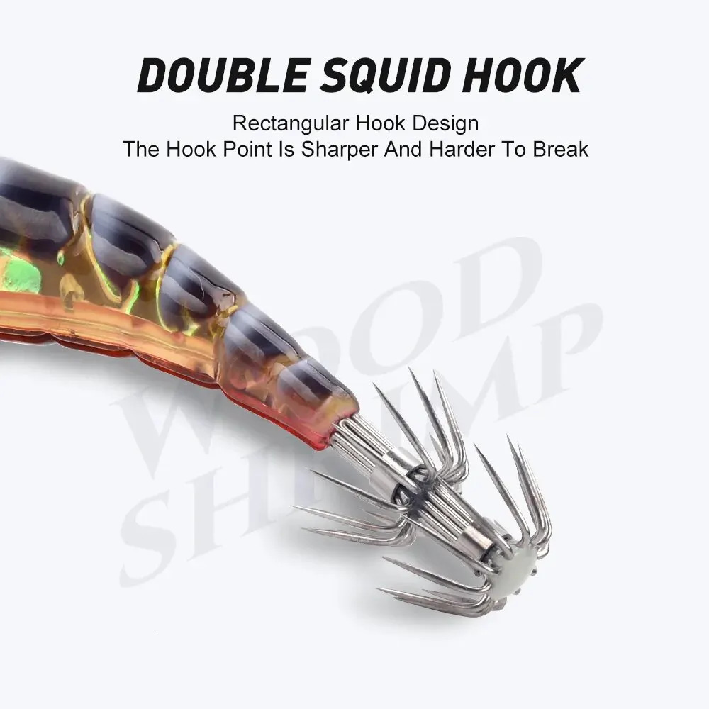Kingdom Egi Squid Bait Artificial Jigging Lures Slow Sinking Hooks Sea Fishing Octopus Cuttlefish Luminous 250708