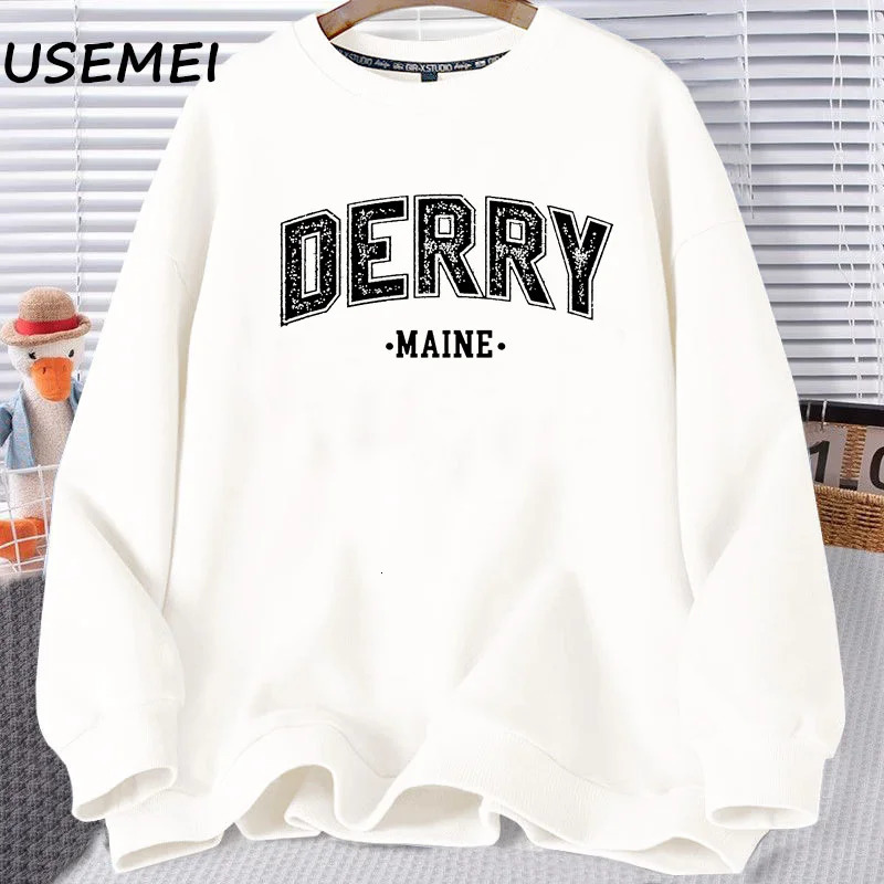 Stephen King Hoodie Derry Sweatshirt The Losers Club Men Harajuku Spring Autumn Hoodies Streetwear 250707