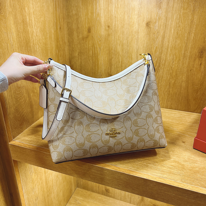 Elegant Large Capacity Women Tote Bag New Retro Shoulder Bag Printed Single Strap Crossbody Bag Free Shipping hot sale