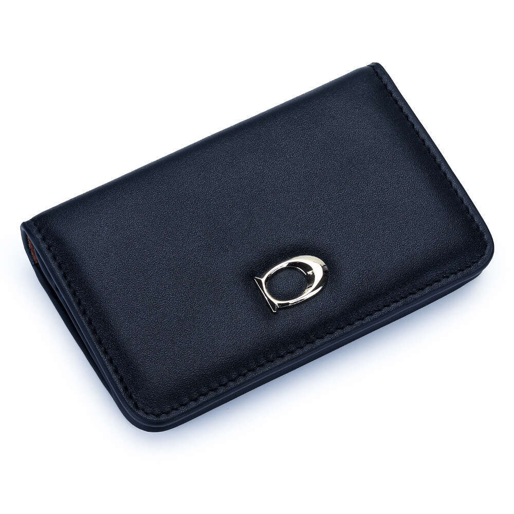 Genuine Leather Short Wallet for Women, First Layer Cowhide, Smooth Nappa Texture, Multi-Card Slot, Integrated Bifold ID Card Holder and Coin Purse