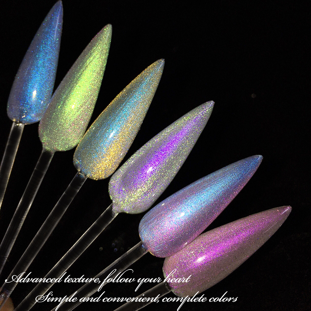 VINIMAY Aurora Thread Cat Eye Gel Nail Polish Nail UV Glitter Gel Varnish Soak Off Gelpolish Gel Nail Art Lacque Primer