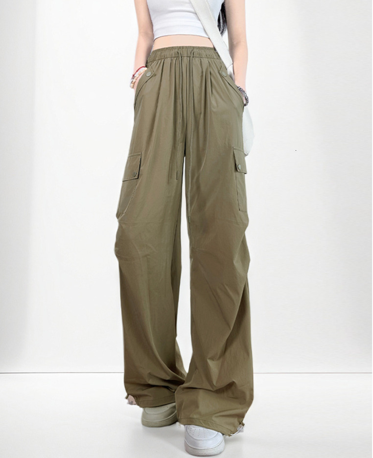 2025 Summer new women's pants black work pants women's summer slim fit new hiking and mountaineering straight leg pants new designer pants