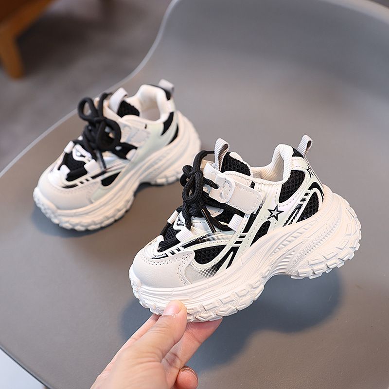 2025 Girl Child Sport Shoes Spring Autumn Versatile Boys Toddler Running Sneakers Fashion Cutefeet Kids Basketball Shoes Sizes US5.5C-US12.5C 000205