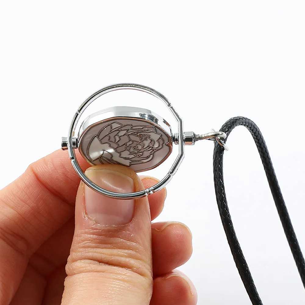 New Game Jinx Blue Rose Rotatab Necklace Anime Game Arcane Season 2 Pack Pendants Metal Fashion Jewelry Fans Collections W250712
