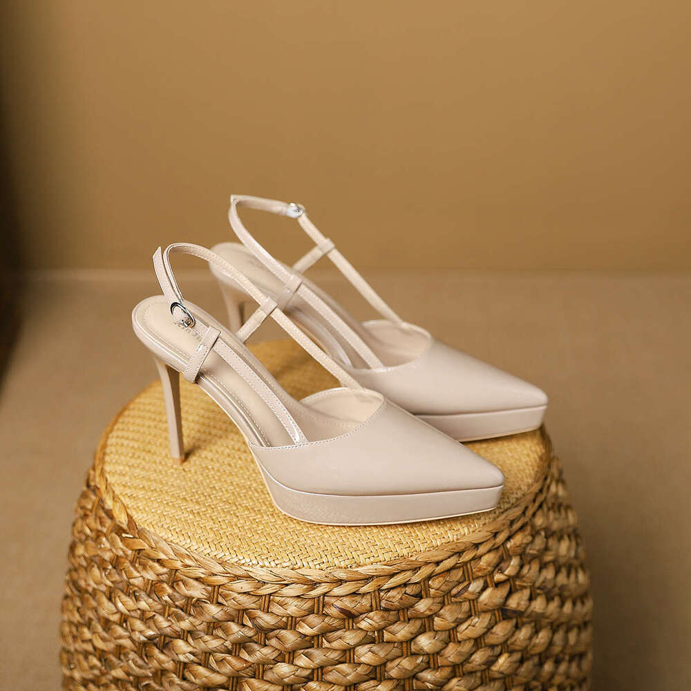 999-1 Pointed Toe Stiletto Heel Women's Shoes New Sexy Waterproof Platform Fashion High Heels