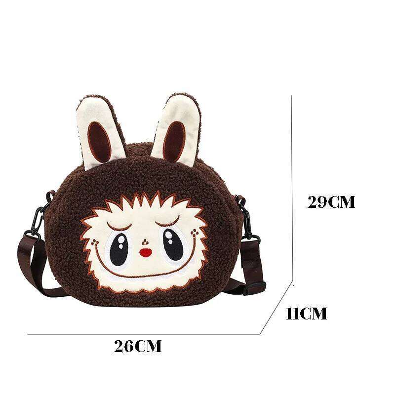 Designer Bags Crossbody Cute Ugly Plush Kids Bag Large Capacity Claw Hine Prize Exchange Storage Pouch In Stock Fast Shipping