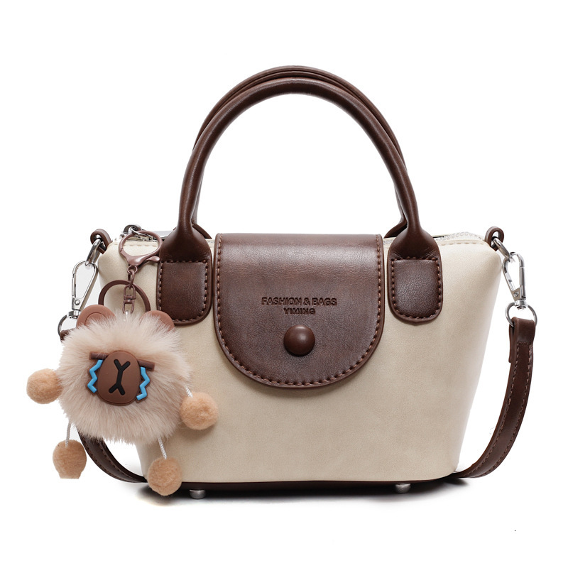 Luxury Brand Designer Bag Trendy Popular Women's Vintage 2024 Autumn Winter New Bag Cover Casual Crossbody Bag Korean Style Handheld Bucket Bag
