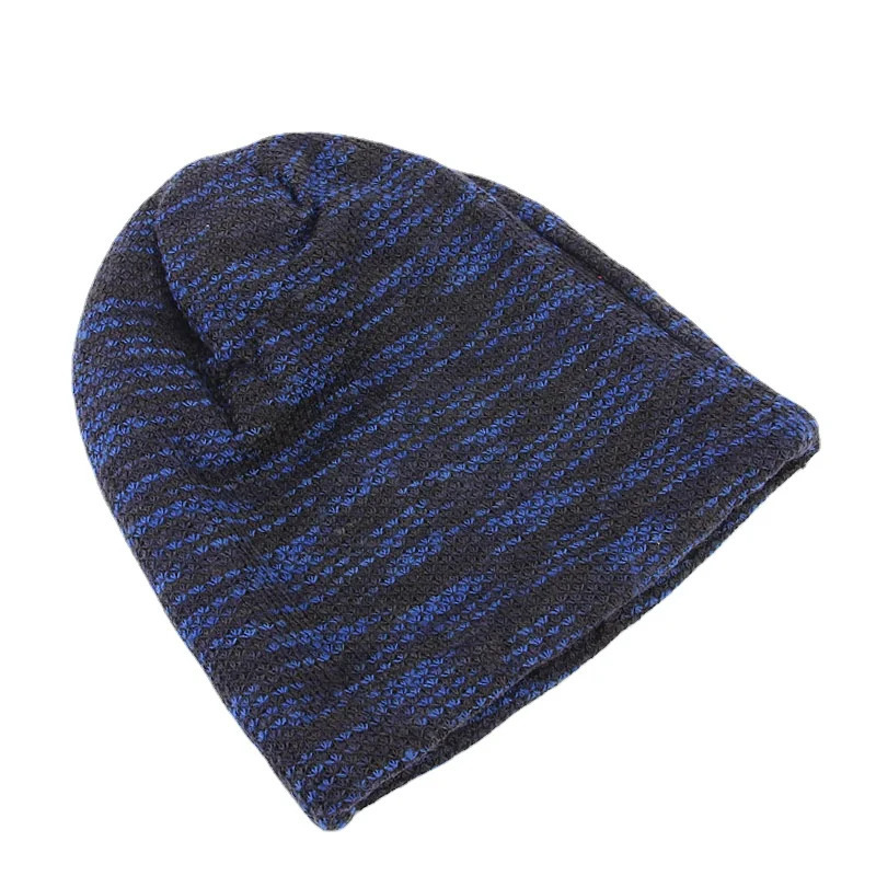 Double Fabric Winter Warmful Beanies For Women and Men Unisex Colorful Skullies Winter Hat 250712