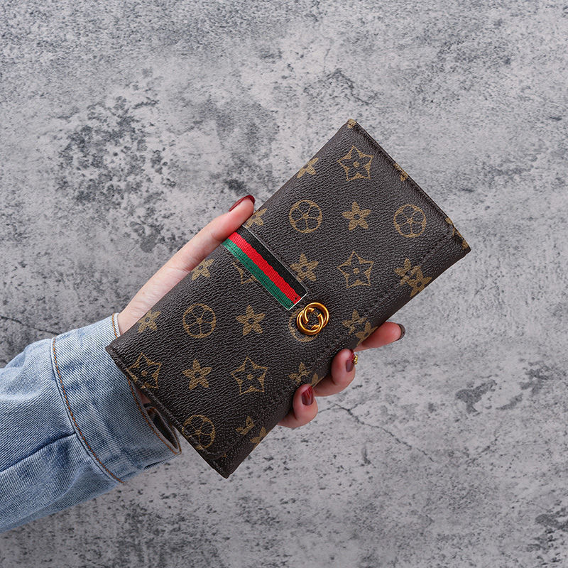 Designer Bag Luxury Bag Elegant Women S Long Wallet Sophisticated European American Shoulder Bag Style Clutch With Classic Clasp Coin Pocket Phone Slo