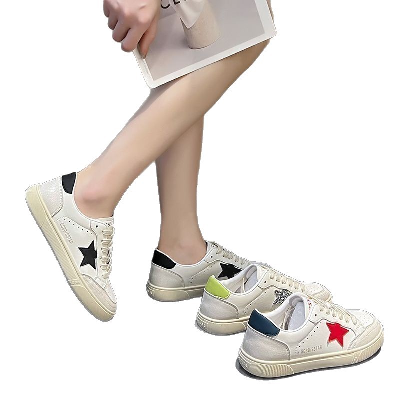 Soft sole small white shoes women's new autumn leisure students plate shoes flat all match moral training shoes