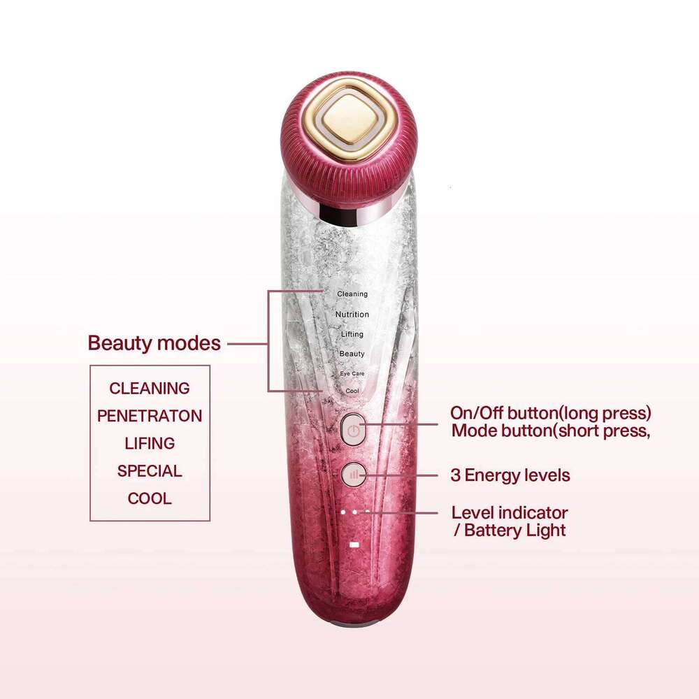 Skin Care USB Rechargeable Multifunctional Neck Facial Beauty Device For Women And Men Face Massager Tool