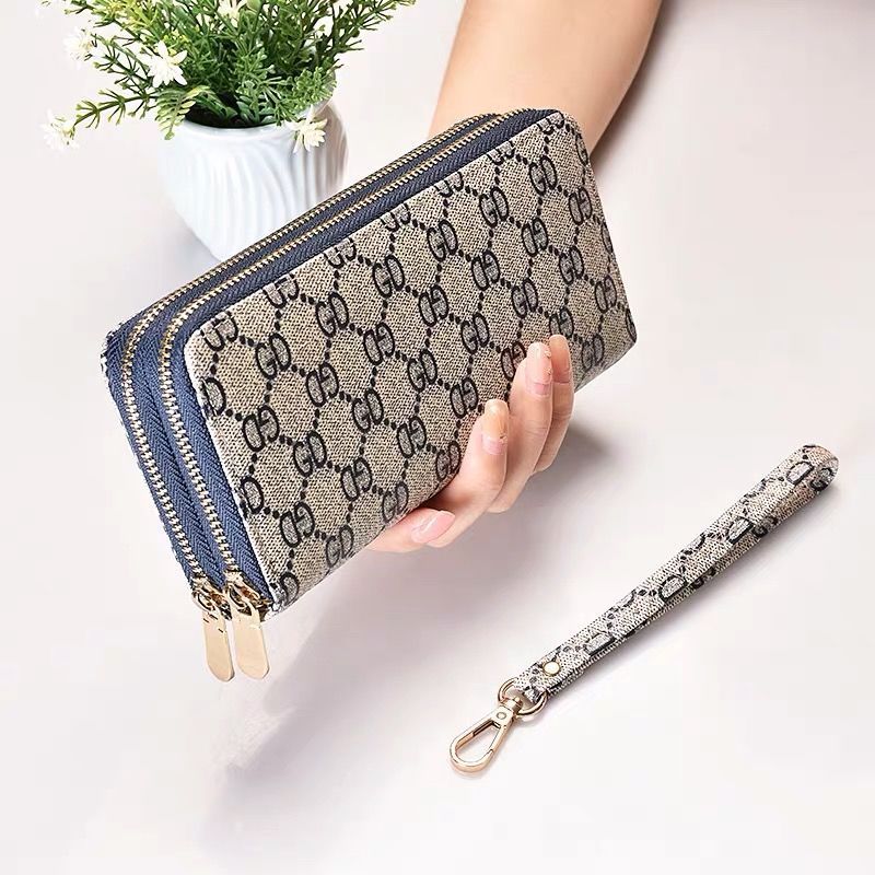 Designer Wallet 2025 New Letter Print Zip Wristlet For Women | Large Capacity Phone & Coin Wallet | Multi-use Fashion Clutch With Free Shipping