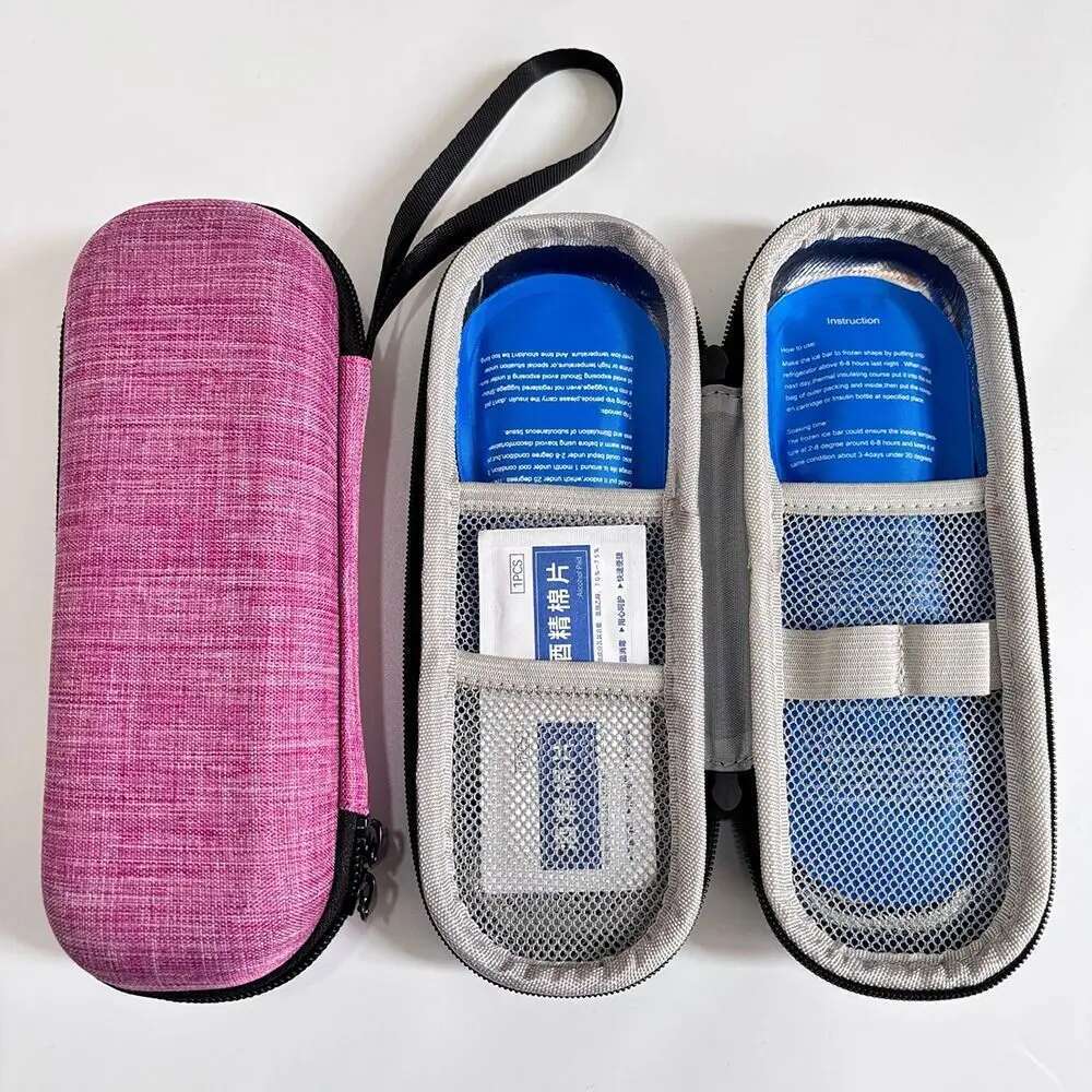 Durable EVA Insulin Cooling Waterproof Thermal Insulated Pen Bag Pocket Pill Protector for Diabetics