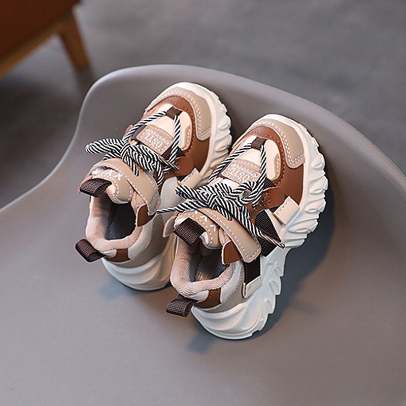 Autumn Children's Sneakers Boys New Fashion Design Kid Sport Shoes Girls Non-slip Casual Shoes Student Shoes Toddler Shoes Sizes US6C-US5Y 000302