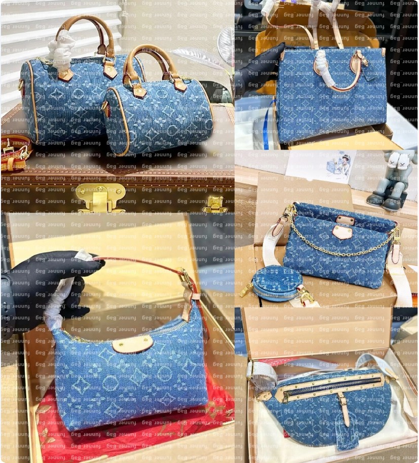 denim bag luxury designer handbags high quality shoulder bag cross body bag purse designer crossbody bags Shoulder Bags Ladies Clutch Purse tote bag Female backpack