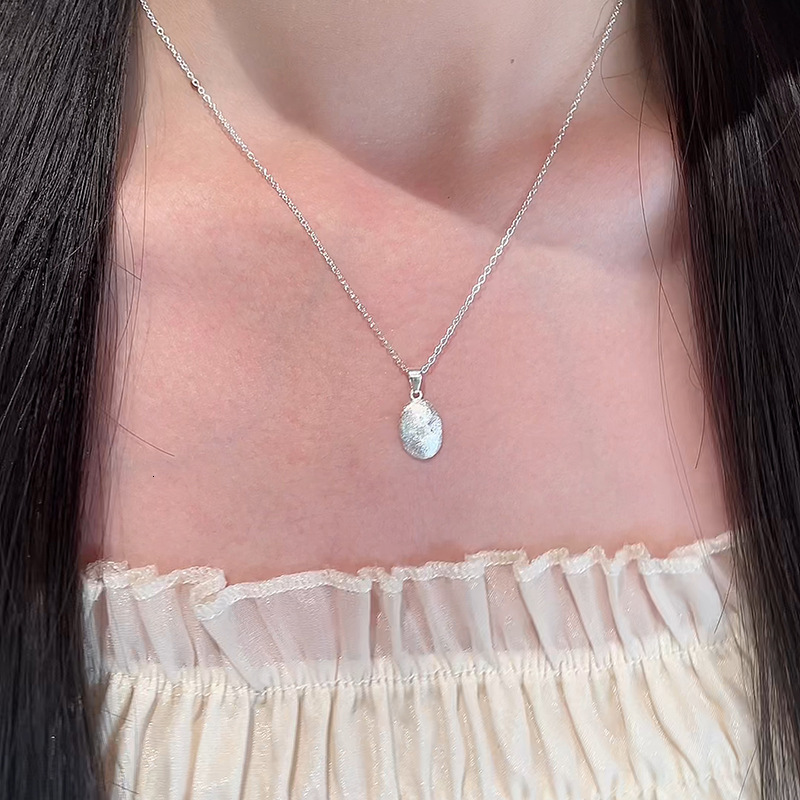 Luxury Jewelry Designer Jewelry Vintage Bead Pendant Necklace Jewelry For Women Simple Personality Choker Niche Design Starlight Stainless Steel Clavi