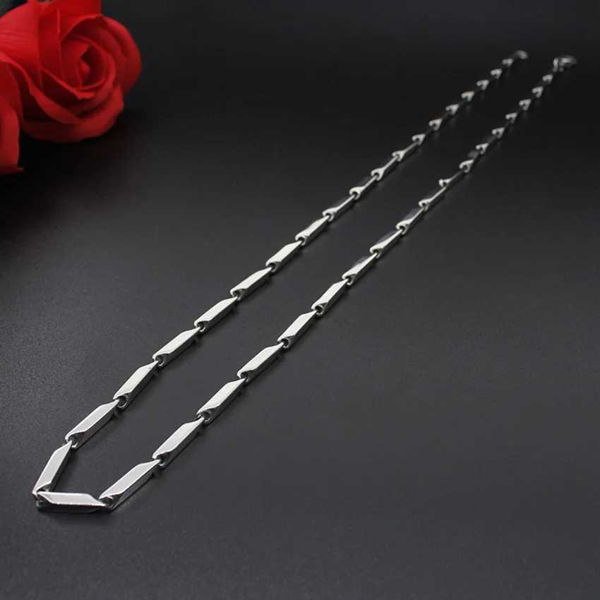Fashion High-end New Titanium Steel Necklace Melon Chain Stainless Steel Chain Men And Women Fashion Necklace Gift Hot Sale W250712