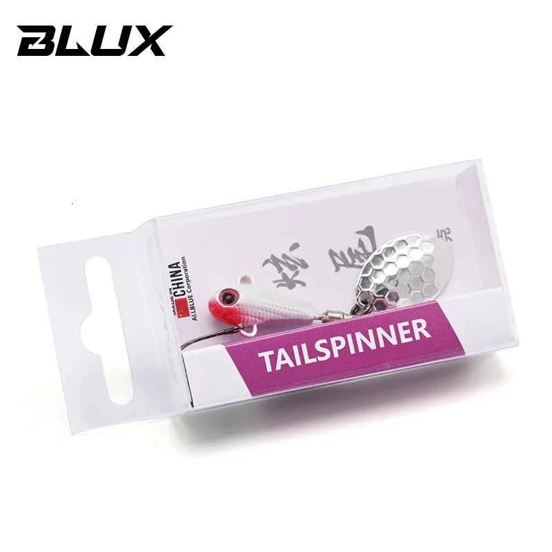 BLUX SPINTAIL Fishing Lure 45g 7g 11g Mag Tail Spinner Shad Metal Vib Casting Shore Jig Bait Copper Blade Spoon Freshwater Bass 250708