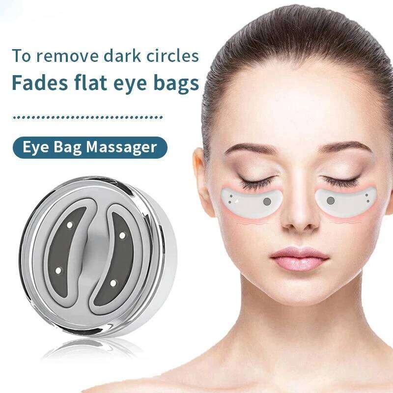 EMS Pulse Micro-Current Care Device Massager Relieve Fatigue, Massage To Reduce Dark Circles Eye Lines Swelling