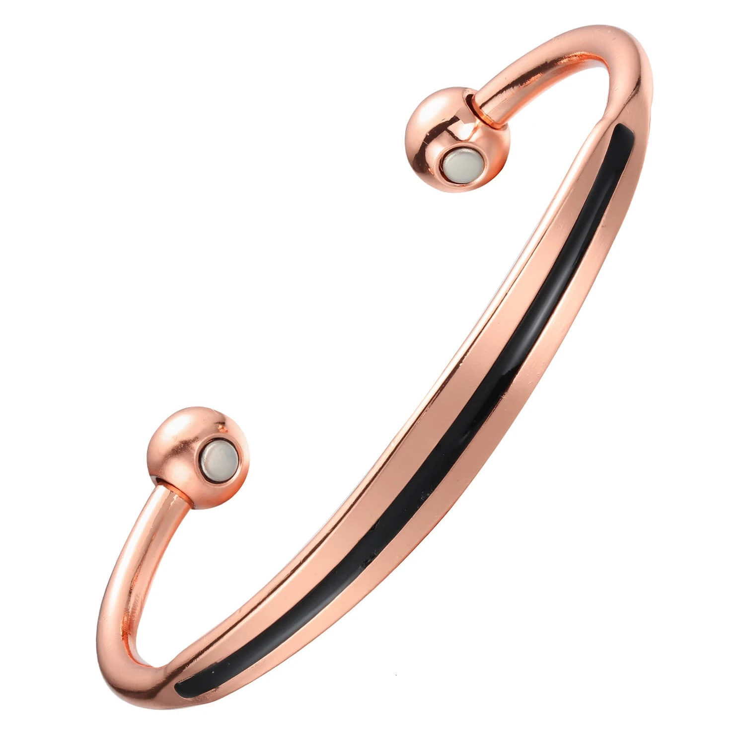 OKtrendy Bohemia Enamel Cuff Bracelets Bangles Pure Copper Bracelet Women Health Energy Magnetic Jewelry Multi-Color Wholesale 250712