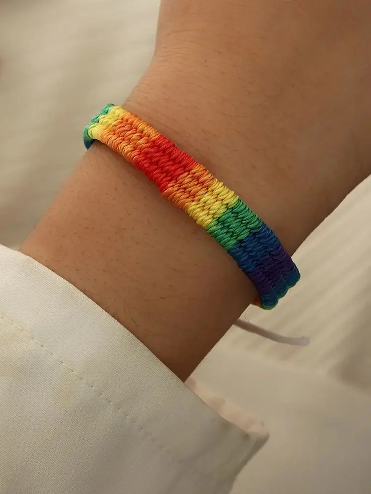 30pcs/lots Multicolor Handmade Braided Cotton Rope Bracelets For Men Women Adjustable Bangles Jewelry 20 Style Free Choose 250712