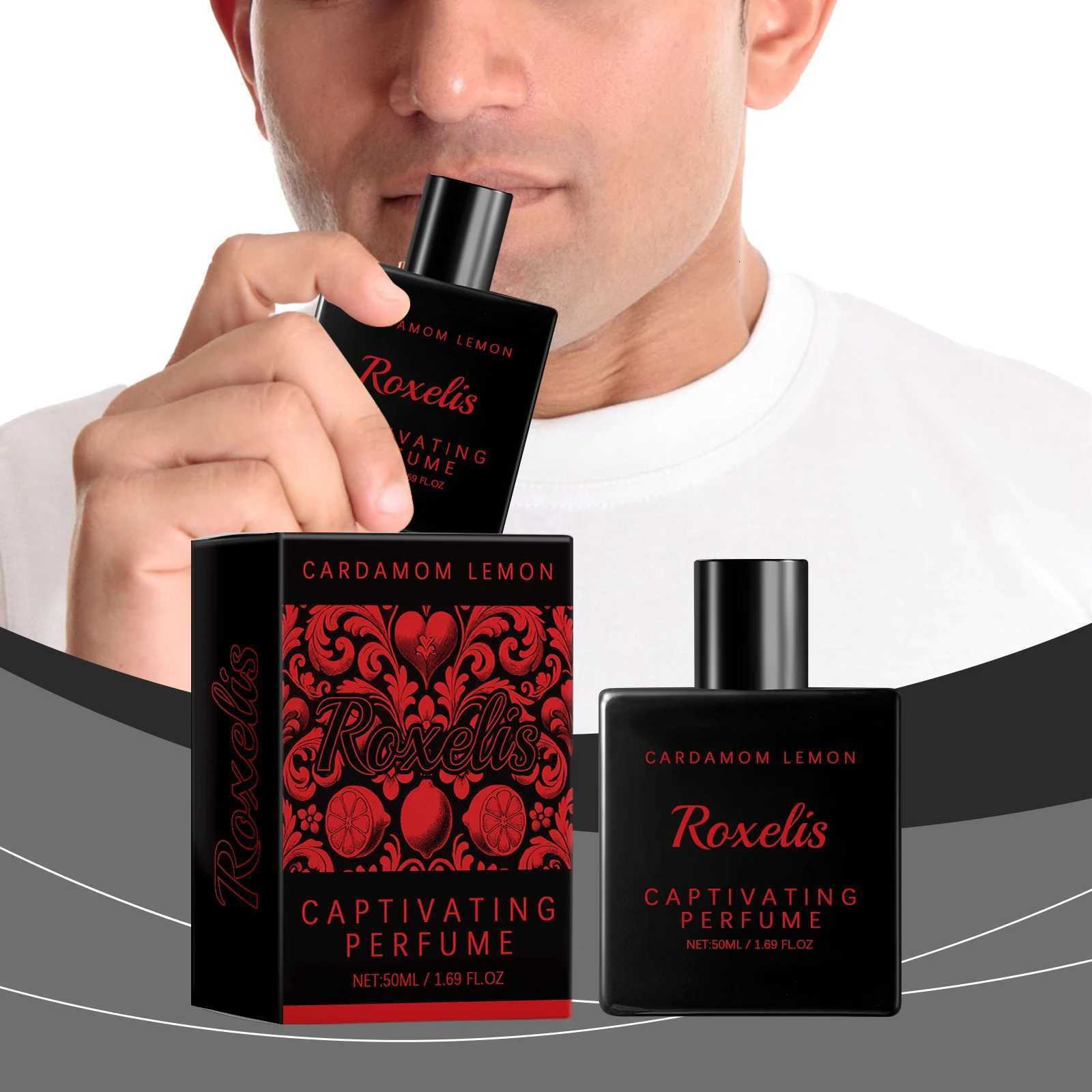 Roxelis Rich Cardamom Lemon Charming Perfume Rich Charming Perfume Cardamom Lemon Fresh Unique Charm Fragrance Exquisite Scent W250712
