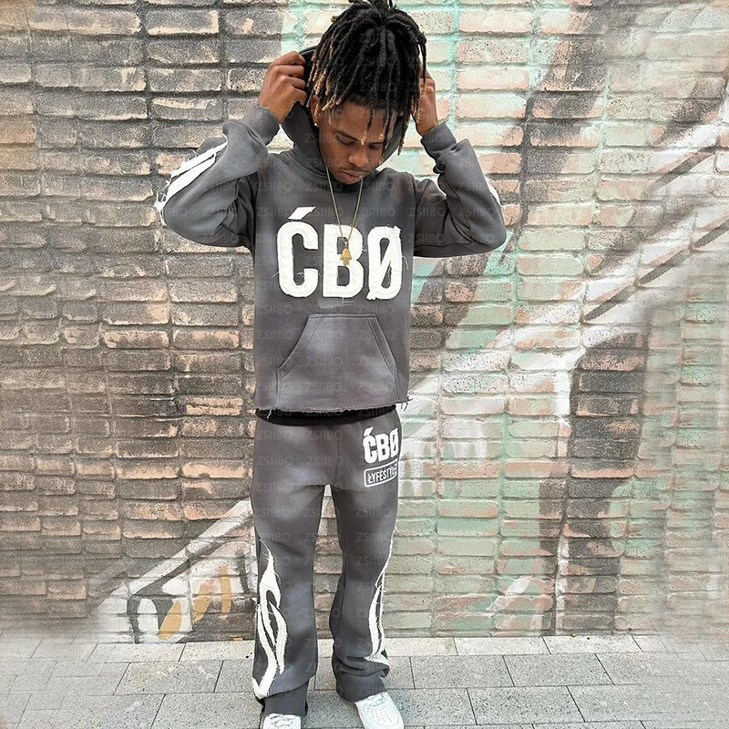Y2k Long Sleeved Pullover Hoodie With Letter Patchwork Tops Streetwear Vintage Hoodie School Outfit Punk High Street Clothing 250709
