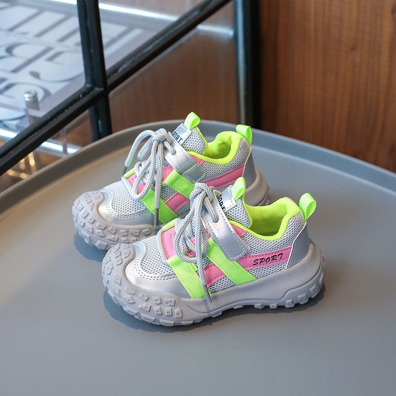 Kids Running Trainers Fashion Students Sport Shoes Boy Girl Toes Capped Toddler Cutefeet Children Youth Sneakers Big Sizes US5.5C-US4Y 000126