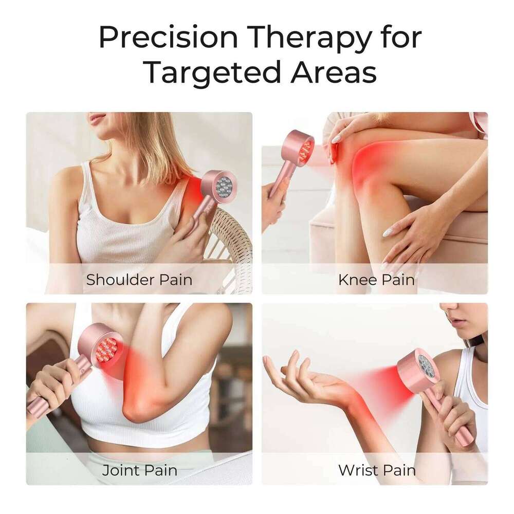 Skin Care Red Light Therapy Aging Infrared Lamp Facial Beauty Anti Acne Wrinkle Remover Device Dark Circles Spots