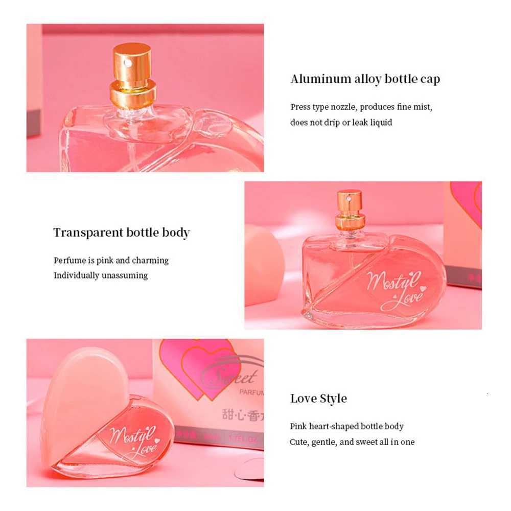 50ml Love Perfume Fresh And Elegant Fruitful And Floral Eau De Toilette Womens Perfume Long-lasting Fragrance Gift W250712