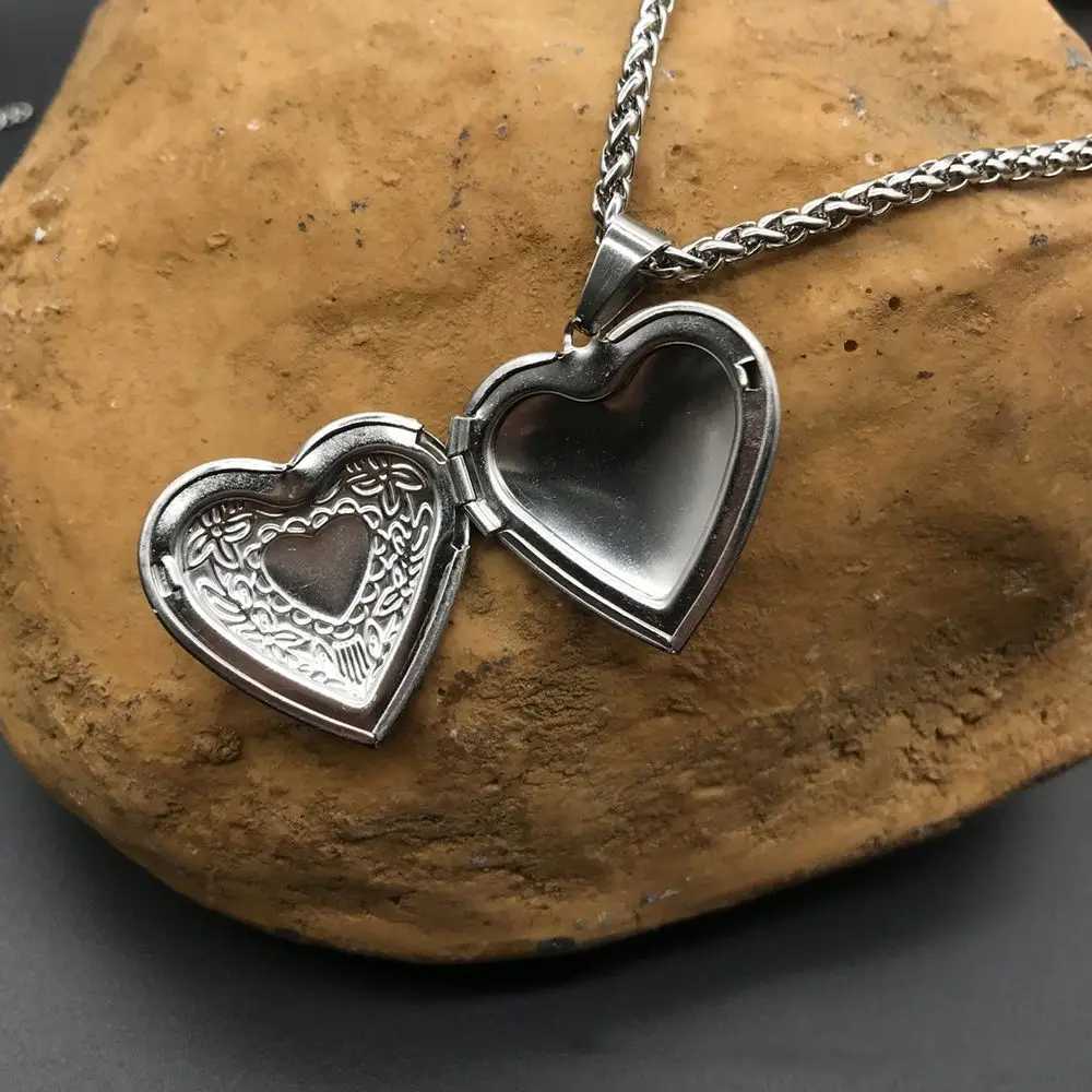 HOOH 1PC Shaped Friend Photo Picture Fe Locket Pendant for Necklace Jewelry Coup Vantines Day Gift Rantic W250712
