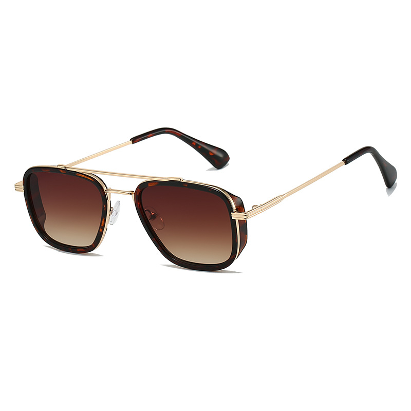 Designer Sunglasses For Women Men Big Frame Sunglasses Luxury Polarized Lens Goggle Pilot PC Frame Oversized UV400 Eyewear Luxury Style Sunglasses DU0