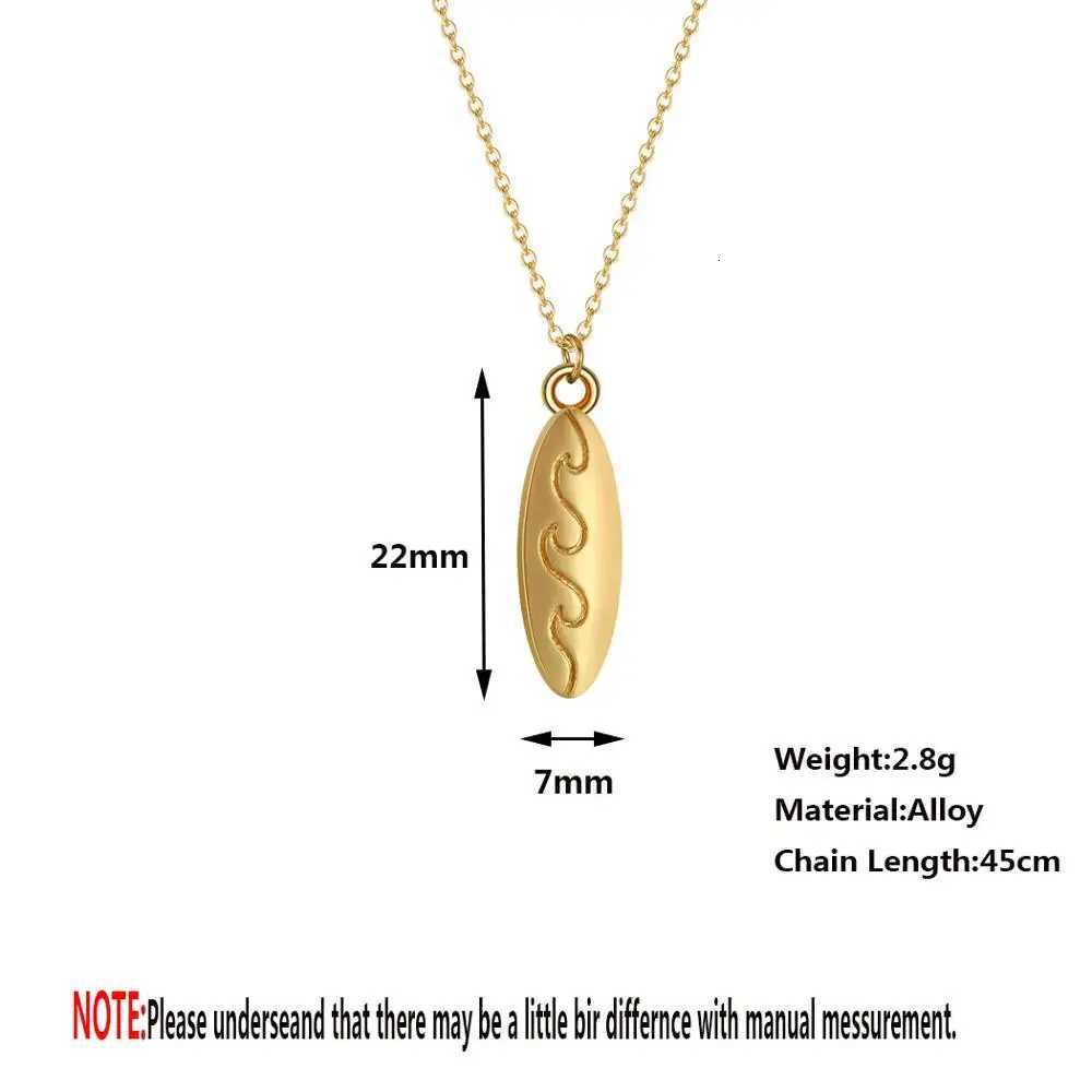 Todorova Surfboard Pendant Necklace For Women Surfing Dainty I Love Surfer Necklace Wave Summer Fashion Beach Jewelry Gift W250712