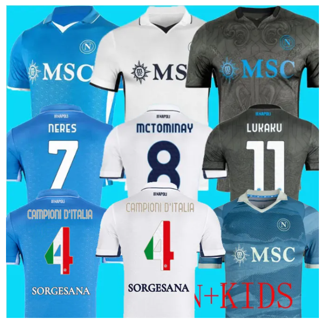 24 25 26 DE BRUYNE Napoli soccer jerseys 2024 2025 2026 Halloween special maillot naples ZIELINSKI H.LOZANO OSIMHEN Men kids football shirts kits