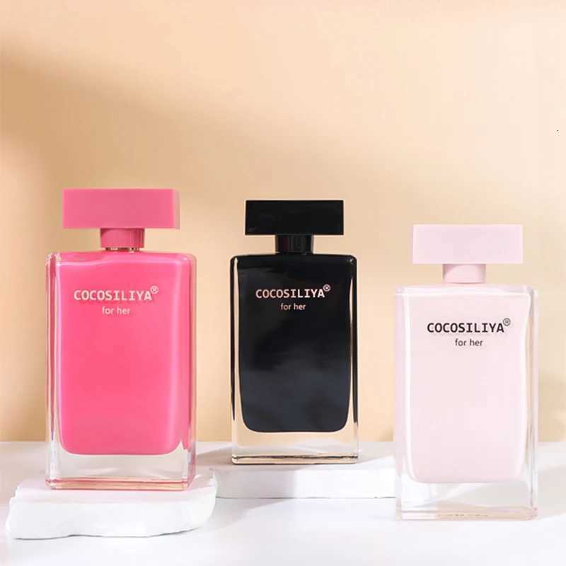 Cocosiliya for Her Musk Flower Eau de Toilette Black Red Bottle Perfume Noble Ladies Perfume Dating Pheromone Large Bottle 120ml W250712