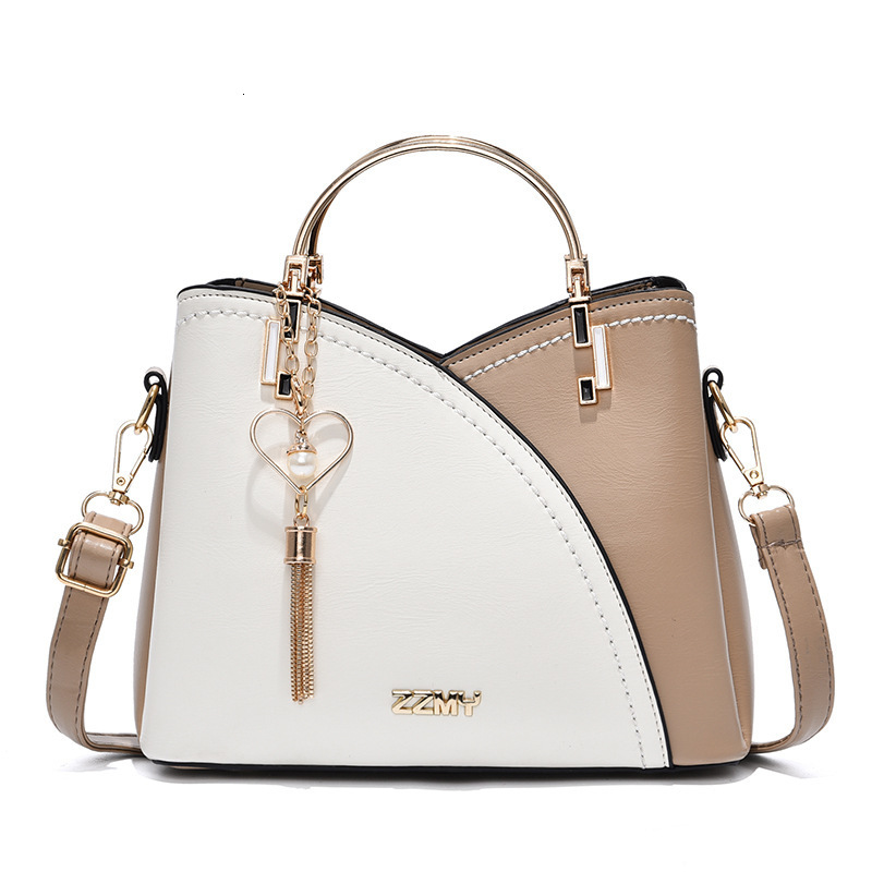 Women s New Trend Handbag Korean Style trend Color Block Large Capacity Fashion Shoulder Crossbody Bag