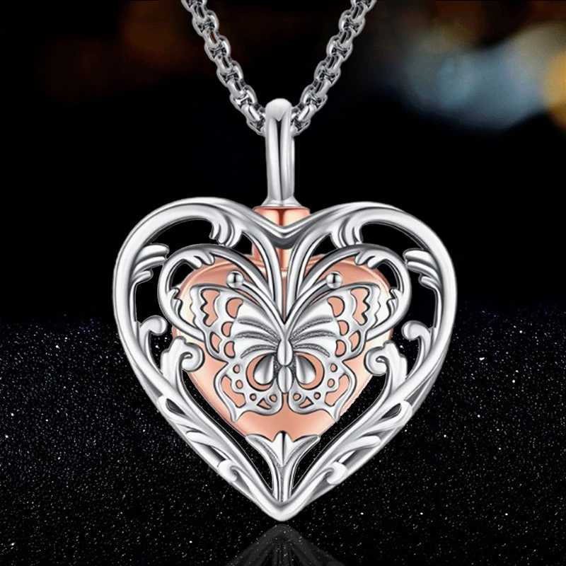 Inside Mini Urn Jewelry Hollow Cration Locket Necklace For Ashes Of Loved Ones Keepsake Pendant Human Pet W250712